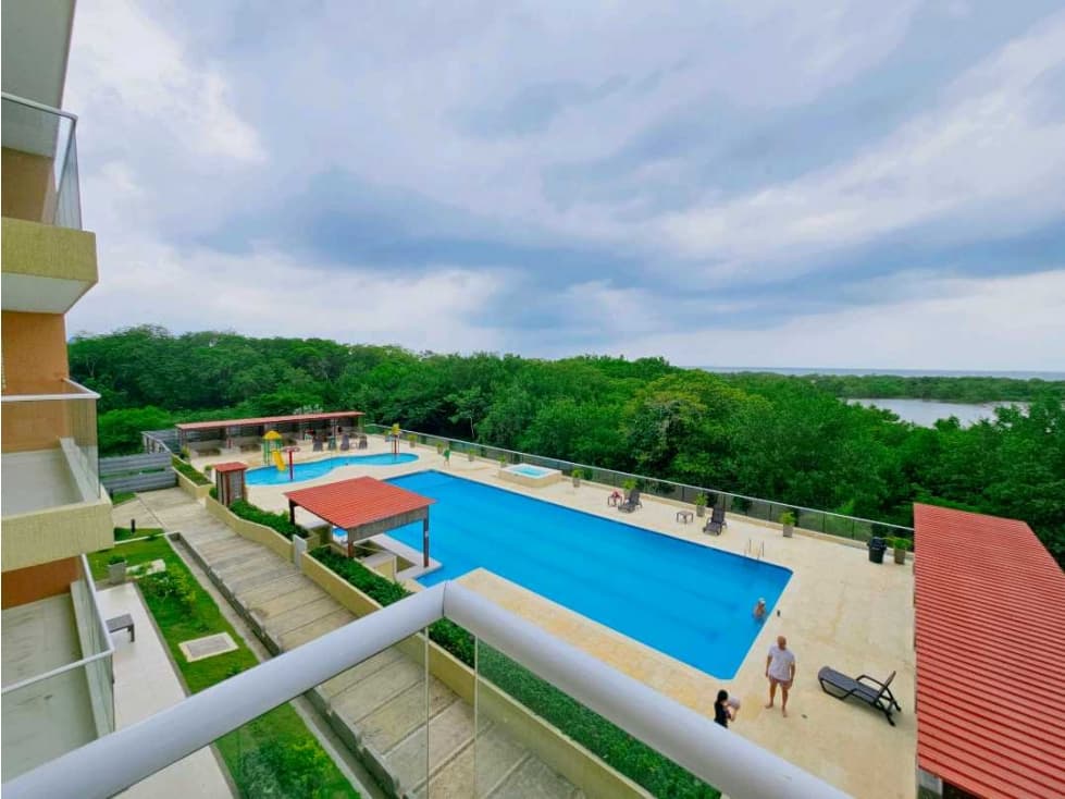 Apartamento en Arriendo amoblado en playa mendoza atlantico - 1