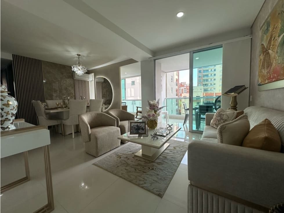 APARTAMENTO EN VENTA VILLA SANTOS PISO MEDIO 117M2 - 1