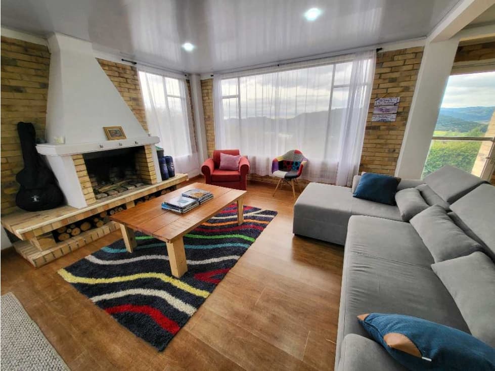 Arriendo hermosa casa sector el tunal Zipaquira con excelente vista - 1