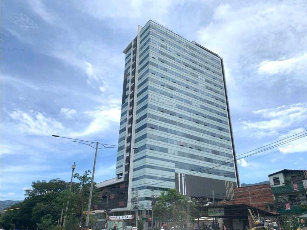 ARRIENDO OFICINA ENVIGADO. SIN AMOBLAR O AMOBLADA CENTRO EMPRESARIAL - 1