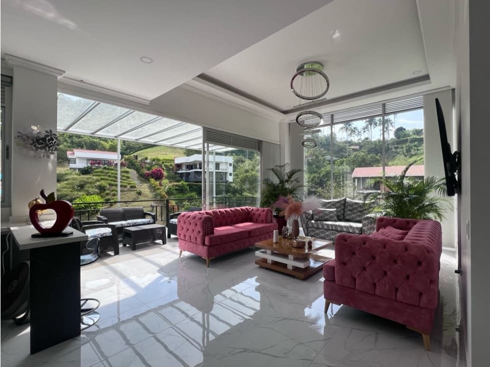 Casa 6 alcobas Condominio Campestre San Bernardo Manizales - 1