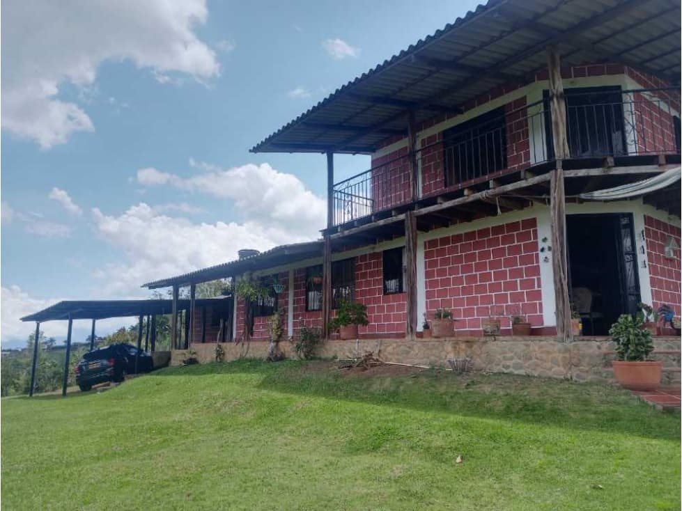 Casa campestre en venta en el queremal valle - 1