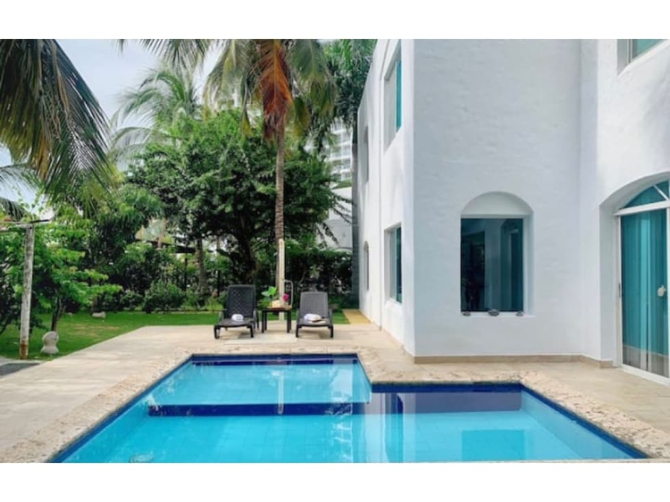 Casa en a playa Pozos Colorados en Santa Marta. - 1