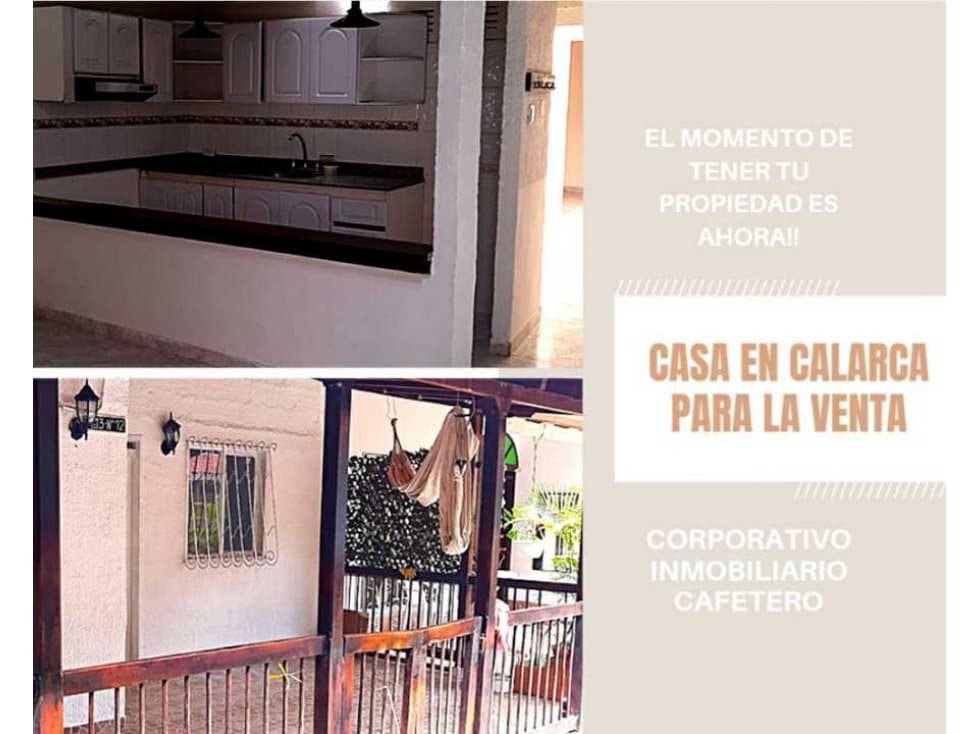 CASA EN VENTA UBICADA EN CALARCA - QUINDIO 1937 - 1