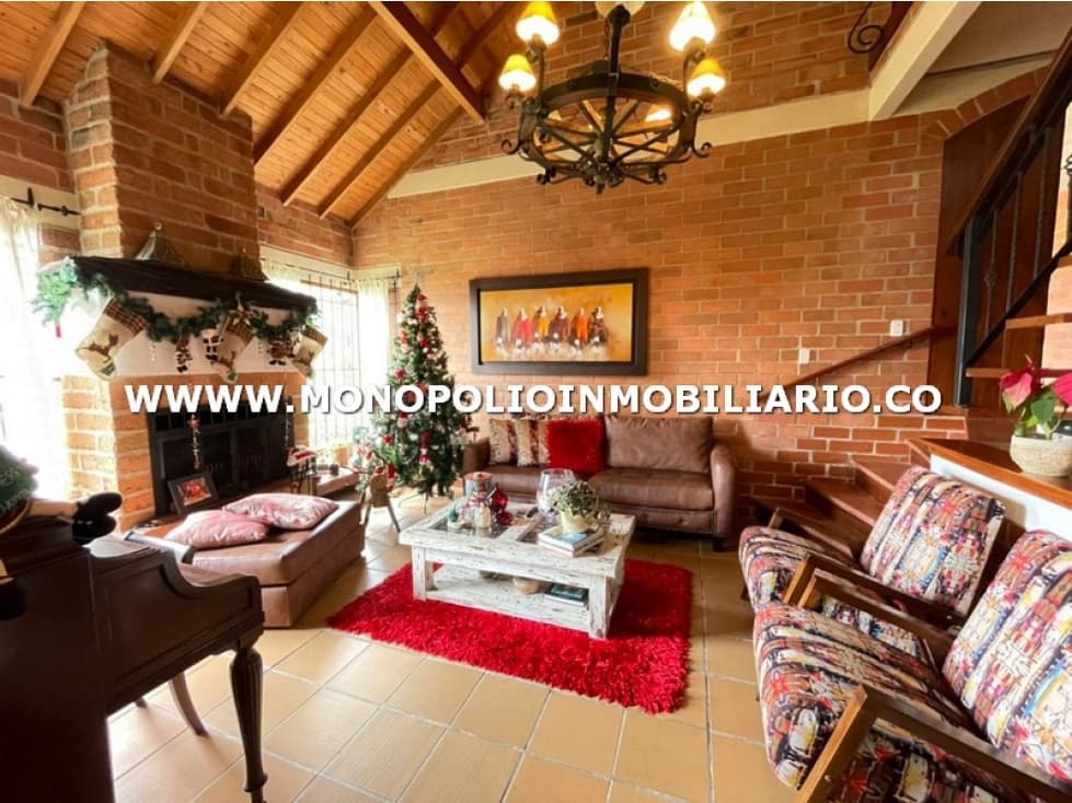 CASA FINCA EN ARRIENDO - SECTOR ALTO DE PALMAS, ENVIGADO COD: 25858 - 1