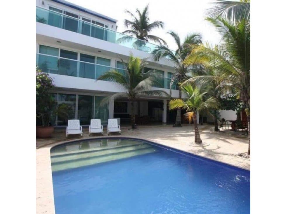 CONFORTABLE CASA DE PLAYA EN RENTA POR DÍA CARTAGE - 1