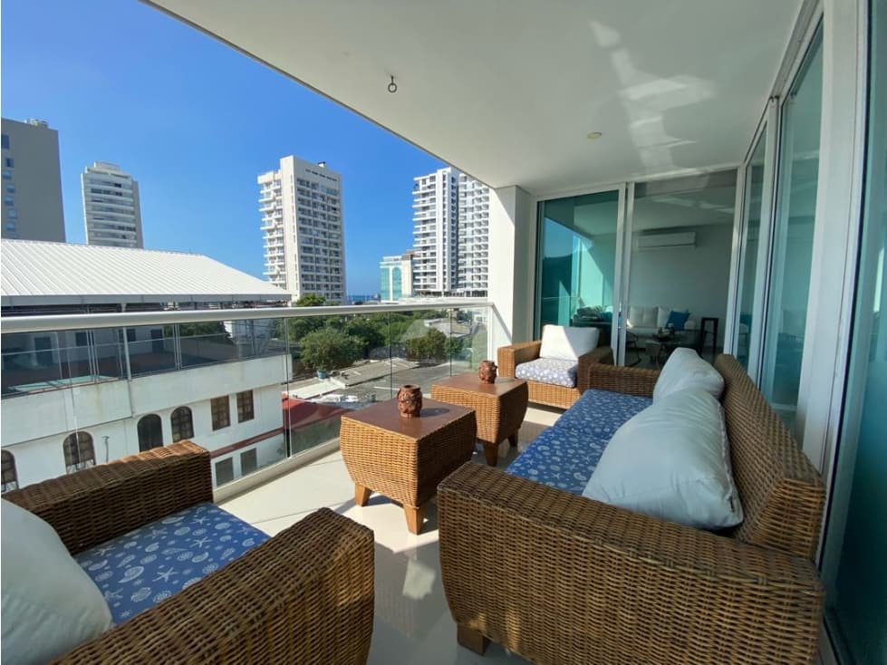 En arriendo Apartamento amoblado en el Prado edificio San Marino - 1