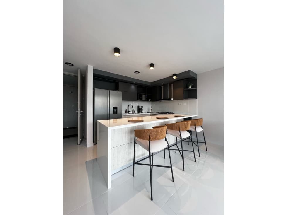 En venta apartamento amoblado en Lago Alto - Barranquilla - 1