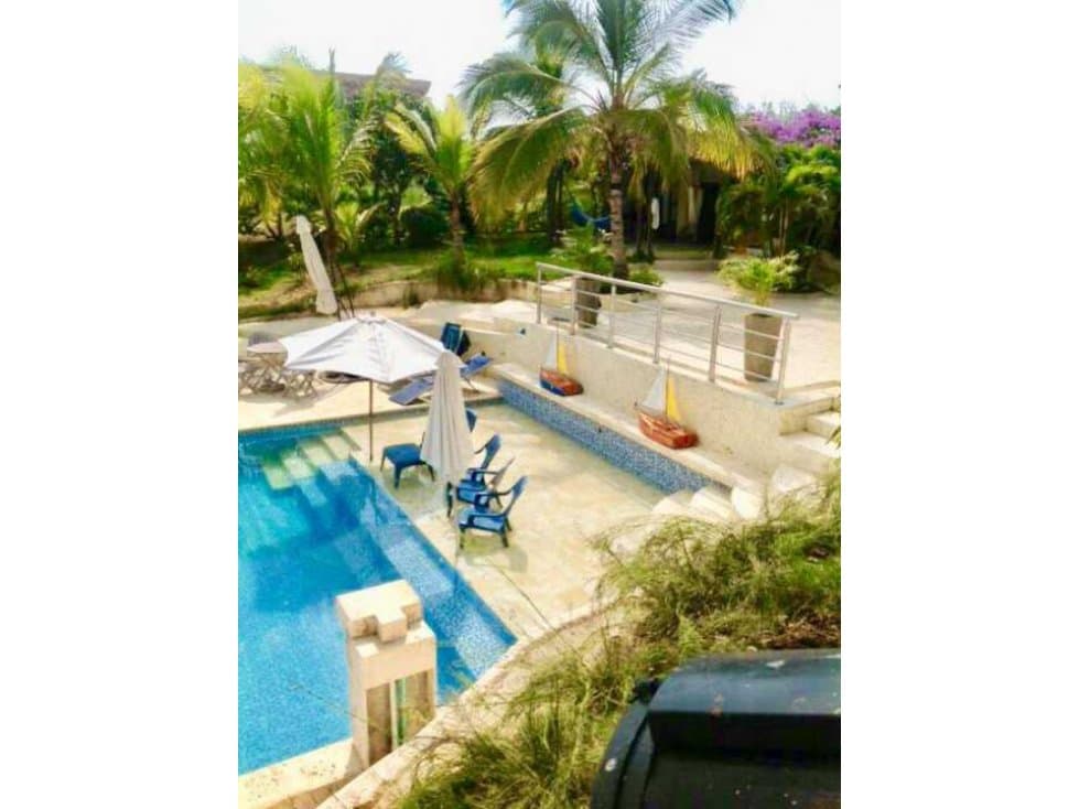 ESPECTACULAR CASA DE PLAYA (BUNGALOWS) EN RENTA POR DÍAS EN CARTAGENA - 1