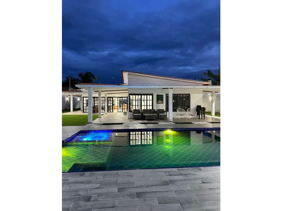 Finca amoblada de 1.500m2 con piscina en venta Rozo Palmira Valle - 1