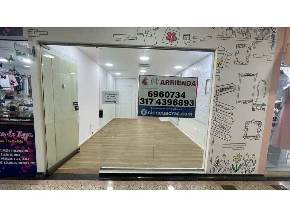 LOCAL EN ARRIENDO/ C.C CUARTA ETAPA LOCAL321 - 1