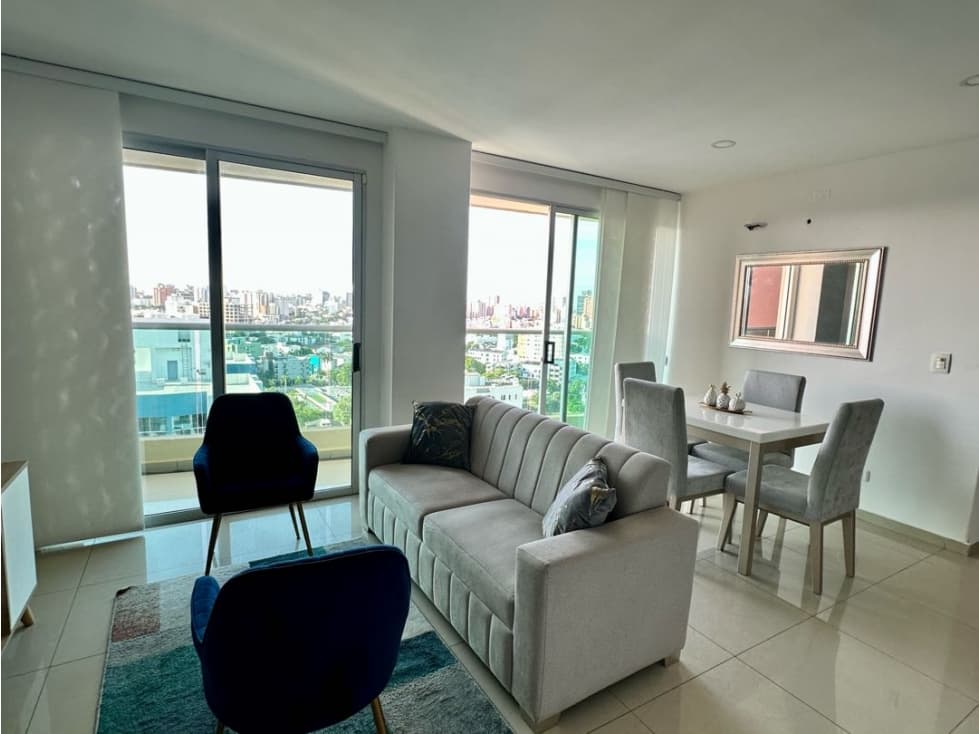 Renta apartamento amoblado Ciudad Jardín - 1