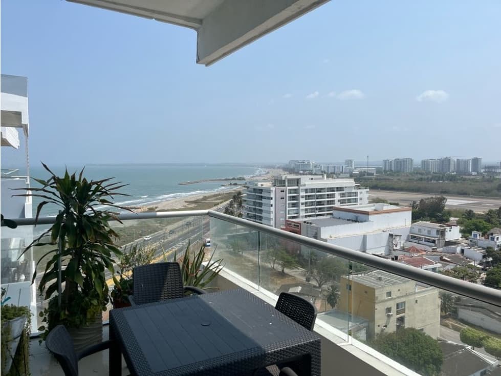 SE ARRIENDA APTO 2 ALCOBAS, BARRIO CRESPO, CONDOMINIO BEACH CLUB - 1