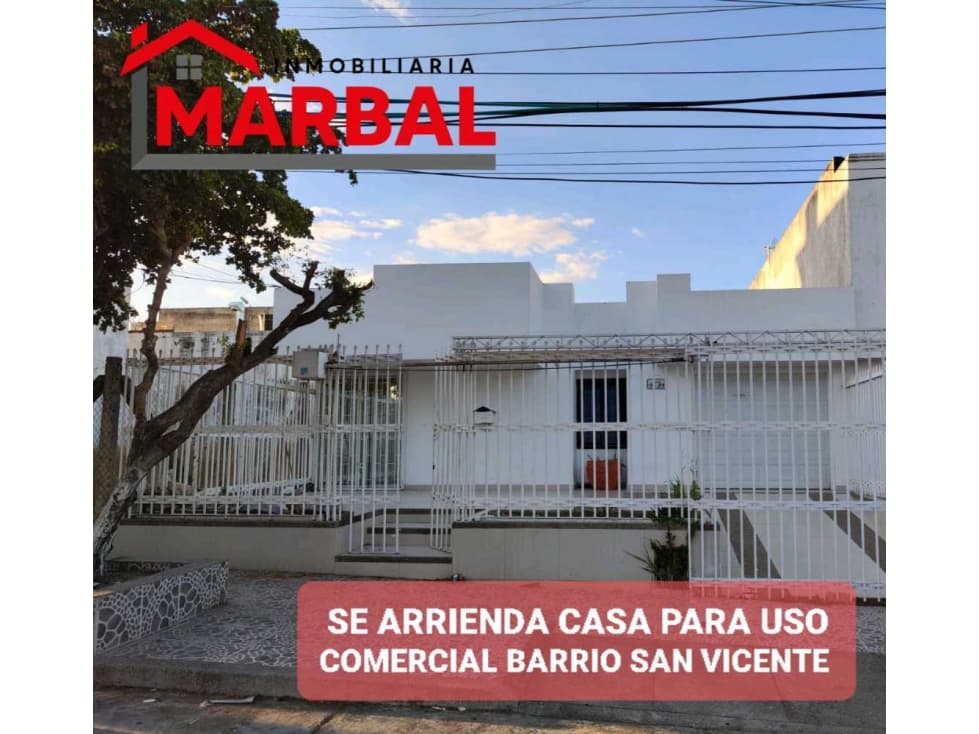 SE ARRIENDA CASA BARRIO SAN VICENTE - 1