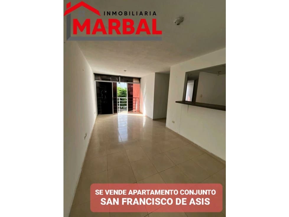 SE VENDE APARTAMENTO CONJUNTO CERRADO SAN FRANCISCO DE ASIS - 1