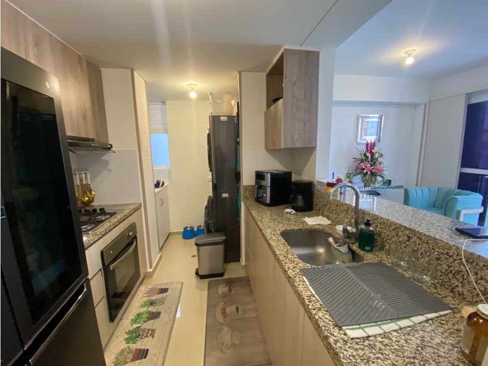 SE VENDE APARTAMENTO VALLE DEL LILI 7 PISO LO WS 9854359 - 1