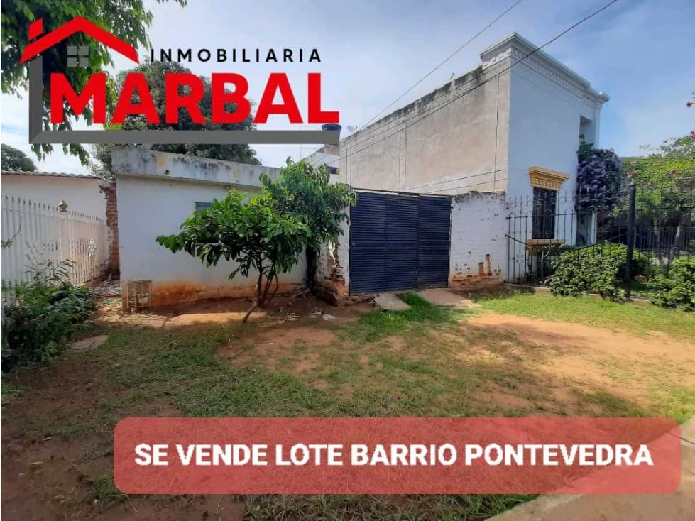 SE VENDE LOTE BARRIO PONTEVEDRA - 1