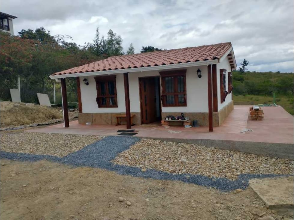 VENDÓ CASA-LOTE VILLA DE LEYVA - SECTOR TORDOYA - 1