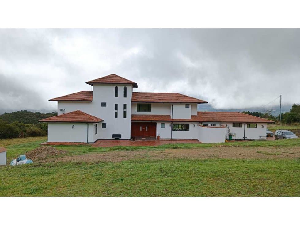 VENDO CASA CAMPESTRE CON DESARROLLO TURÍSTICO EN GUASCA (IC) - 1