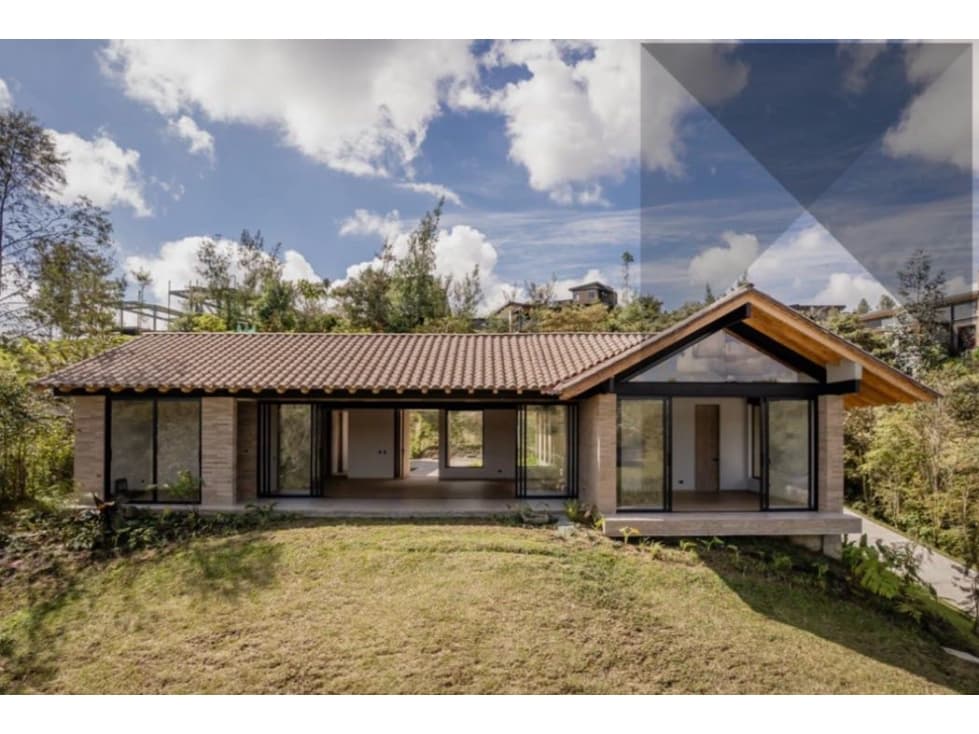 VENDO CASA NUEVA EN MONTESERENO EL RETIRO ANTIOQUIA UN SOLO NIVEL - 1