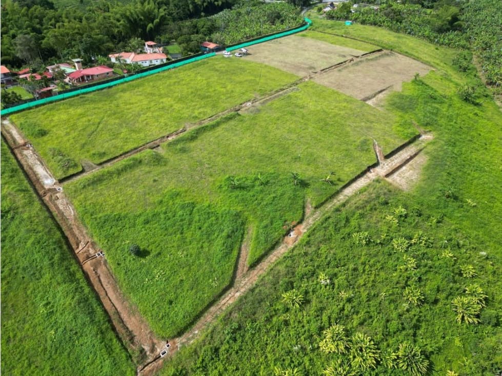 Venta Lote Campestre en Pueblo Tapao Eje Cafetero 1.212 mt2 - 1