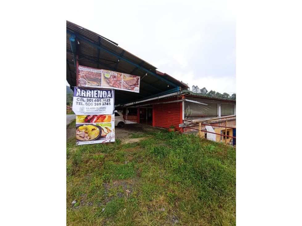 Local comercial via termales arbelaez -  excelente ubicación - 1