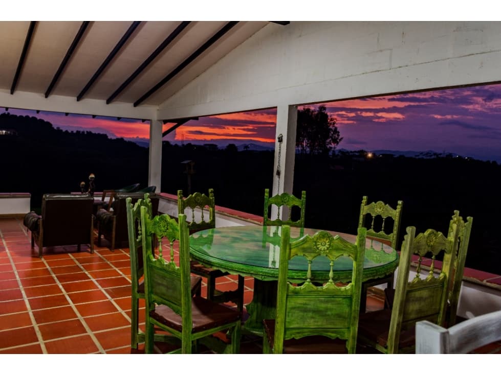 CASA CAMPESTRE EN ALQUILER PALESTINA DE  13 PERSONAS - 1