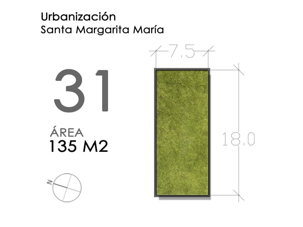 (LOTE #31) CASAS VIS EN URBANIZACIÓN SANTA MARGARITA MARÍA   - 1