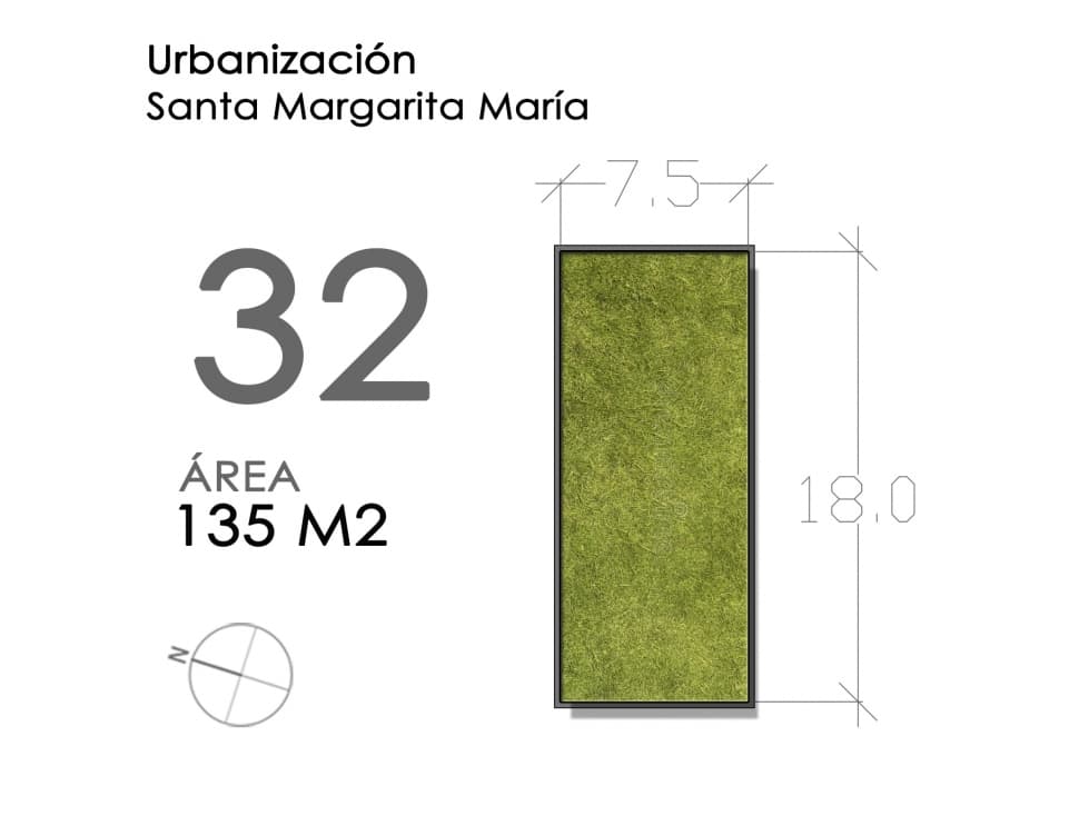 (LOTE #32) CASAS VIS EN URBANIZACIÓN SANTA MARGARITA MARÍA   - 1
