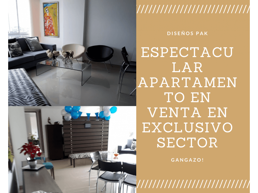ESPECTACULAR APARTAMENTO EN VENTA EN EXCLUSIVO SECTOR 40- 20 - 1