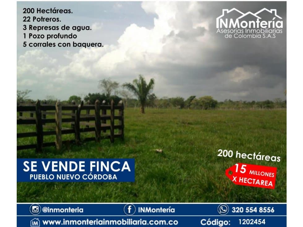 SE VENDE LOTE EN PUEBLO NUEVO - BETULIA - 1