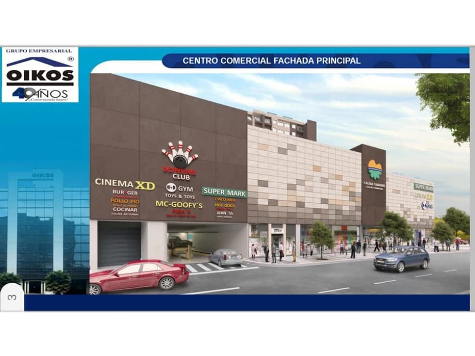 SE VENDE LOCAL SOBRE PLANOS EN CENTRO COMERCIAL CALERA GARDENS - 1