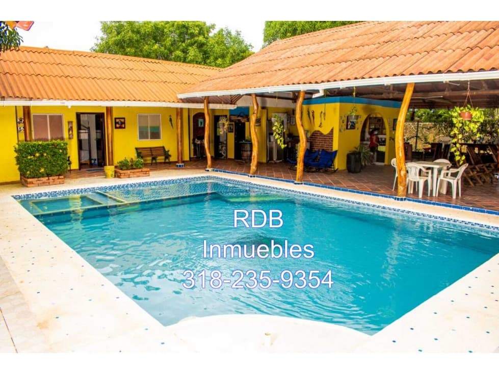 TUBARA PLAYA MENDOZA ATLÁNTICO COLOMBIA RENTA POR DIAS CASA PLAYA - 1