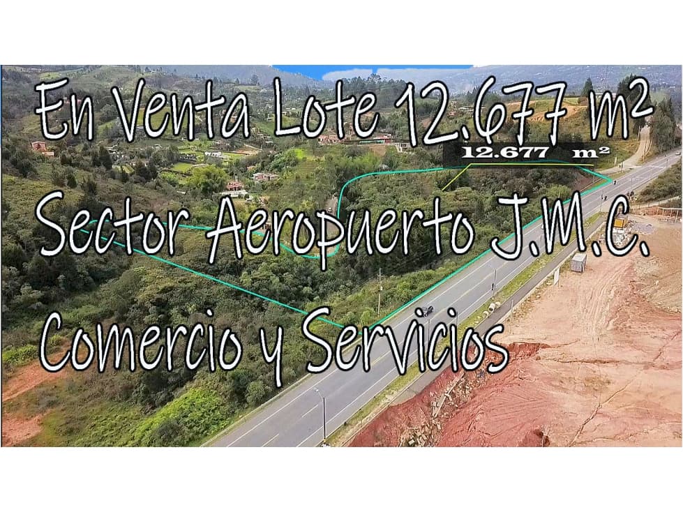 En Venta Lote 12.677 m² Sector Aeropuerto J.M.C. Comercio y Servicios - 1