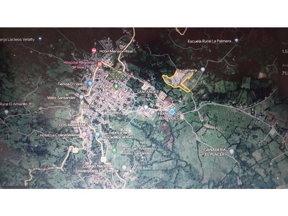 FINCA EN VENTA VELEZ SANTANDER - 1