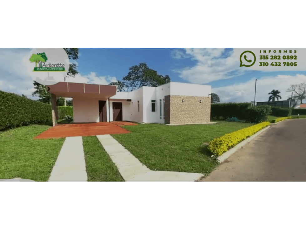 ALQUILER CASA CAMPESTRE EN PUEBLO TAPAO - QUINDIO - 1