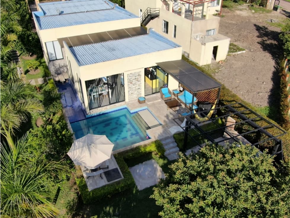 Venta Casa Campestre de 1.150 M2 Con Piscina  Pacho Llano La Hacienda - 1