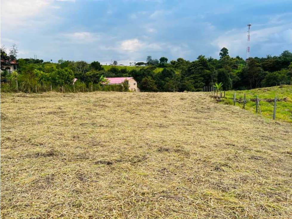 VENTA DE LOTE PLANO EN VEREDA FLORENCIA - 1