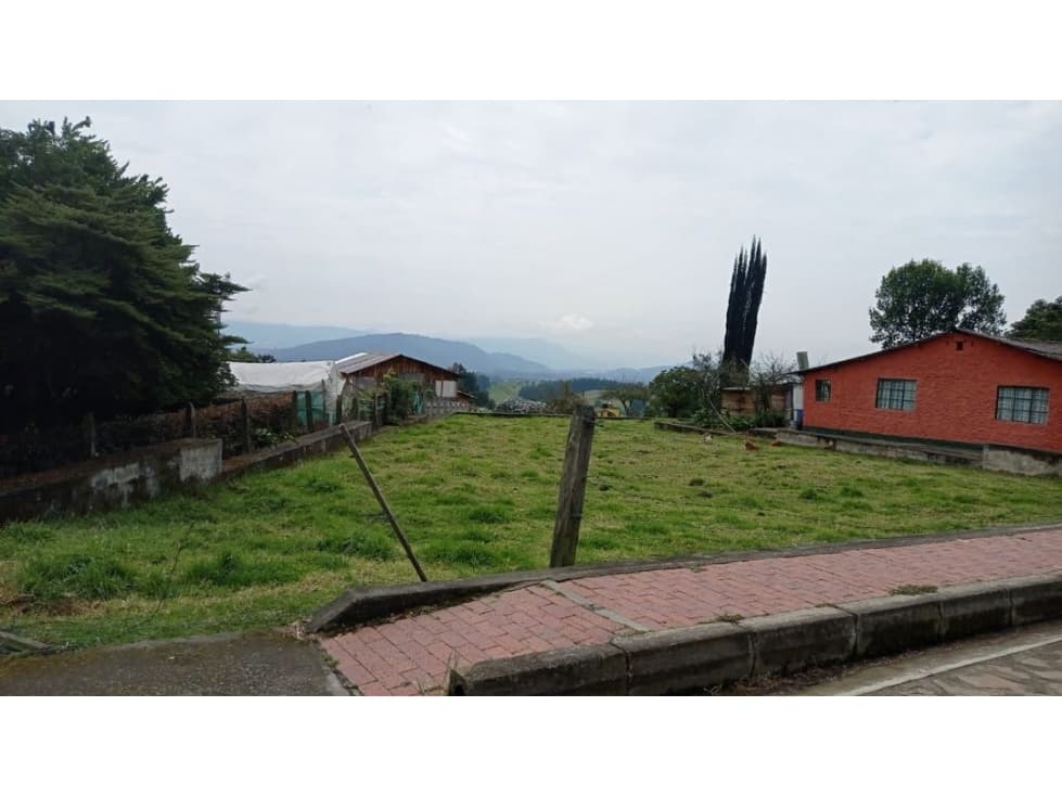 Vendo bello lote plano en la vereda Rodamote cogua. - 1