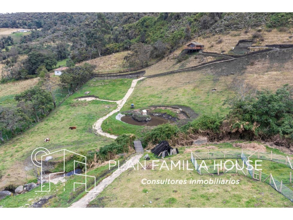 hermoso lote con proyecto de glamping en guatavita - 1
