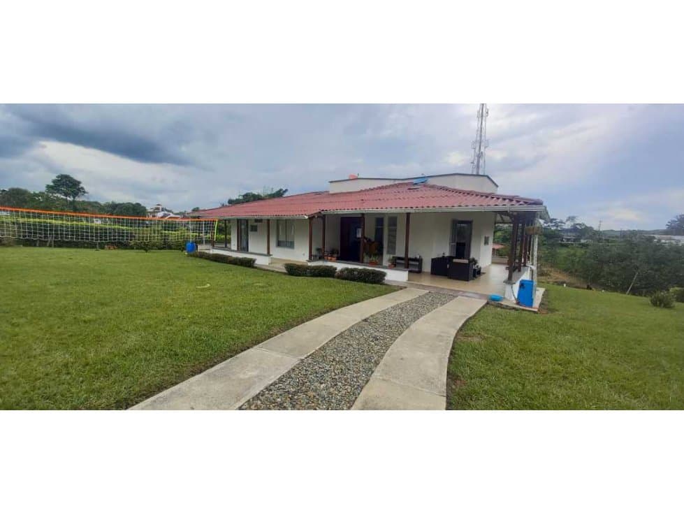 Casa campestre a 5 km de la tebaida vía al valle en alquiler - 1