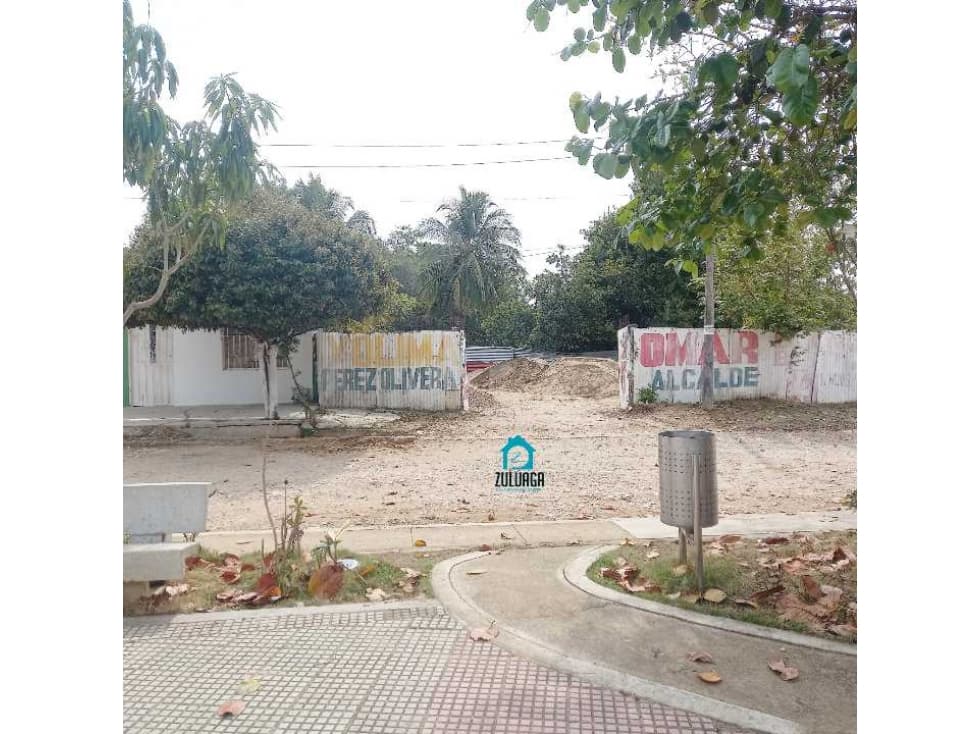 En Venta Lote en San Jacinto frente al Parque de los Gaiteros - 1