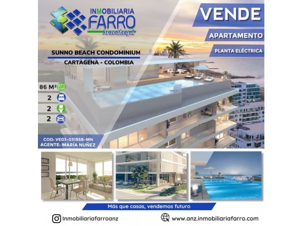 EN VENTA APARTAMENTO SUNNO BEACH CONDOMINIUM VE03-0319SB-MN - 1