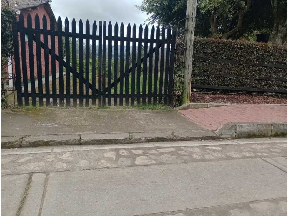 VENDÓ PERMUTO HERMOSO LOTE COGUA RODAMONTAL ÁREA 649M2 - 1