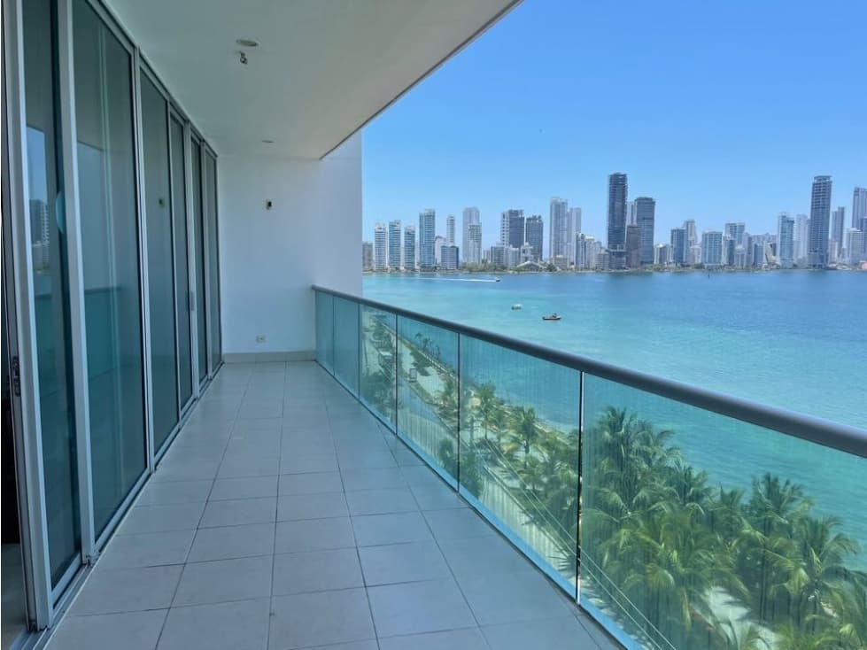 VENDO ESPECTACULAR APARTAMENTO EN CARTAGENA FRENTE A LA BAHÍA - 1