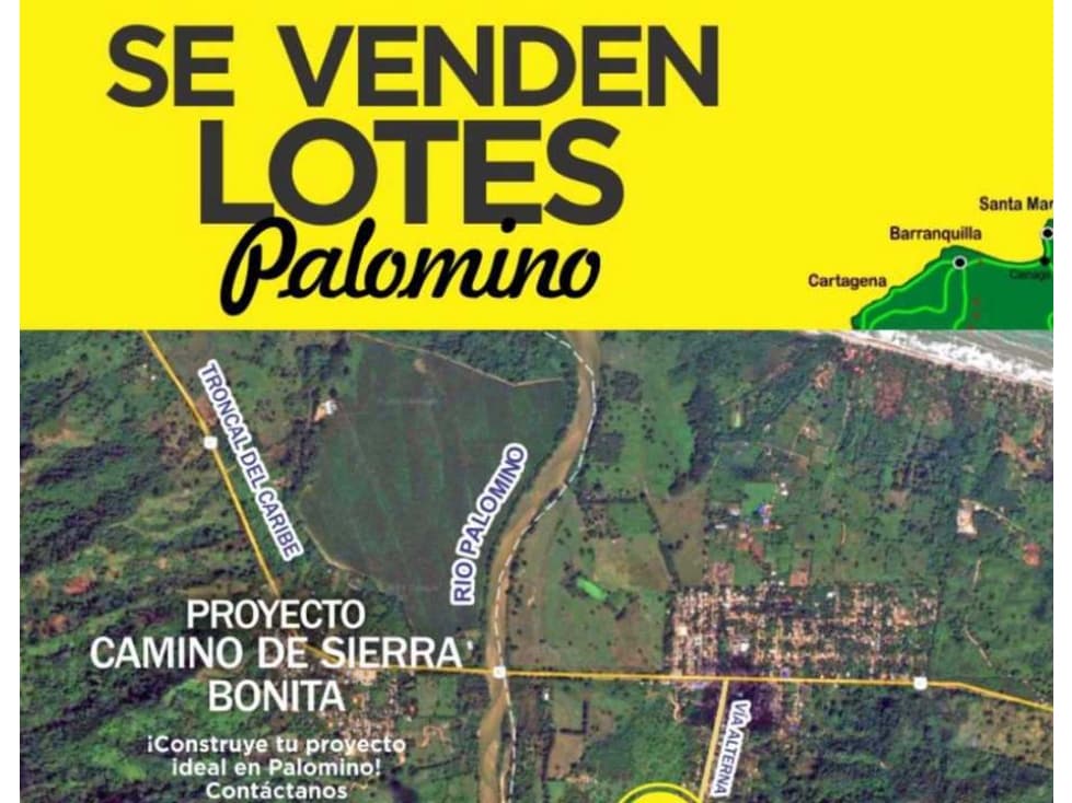 Venta de lotes en Palomino Guajira - 1