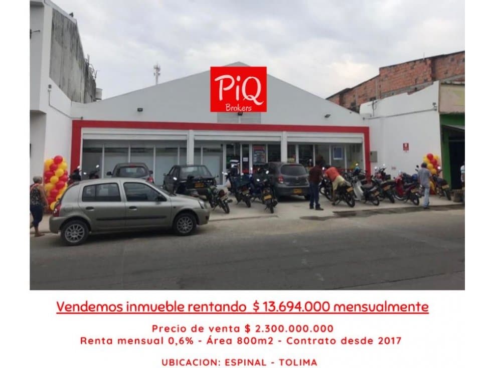 Venta Local Comercial Rentando - Espinal Tolima- - 1